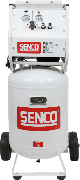 Compresor de aer SENCO AC24080, debit 240 L/min, capacitate rezervor 80L, presiune 9 bar, 1.5 CP