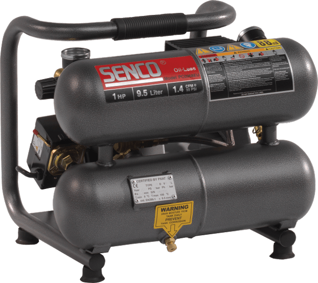 Compresor de aer SENCO PC0968 mini-compresor, debit 113 L/min, capacitate rezervor 10L, presiune 9 bar, 0.72 CP
